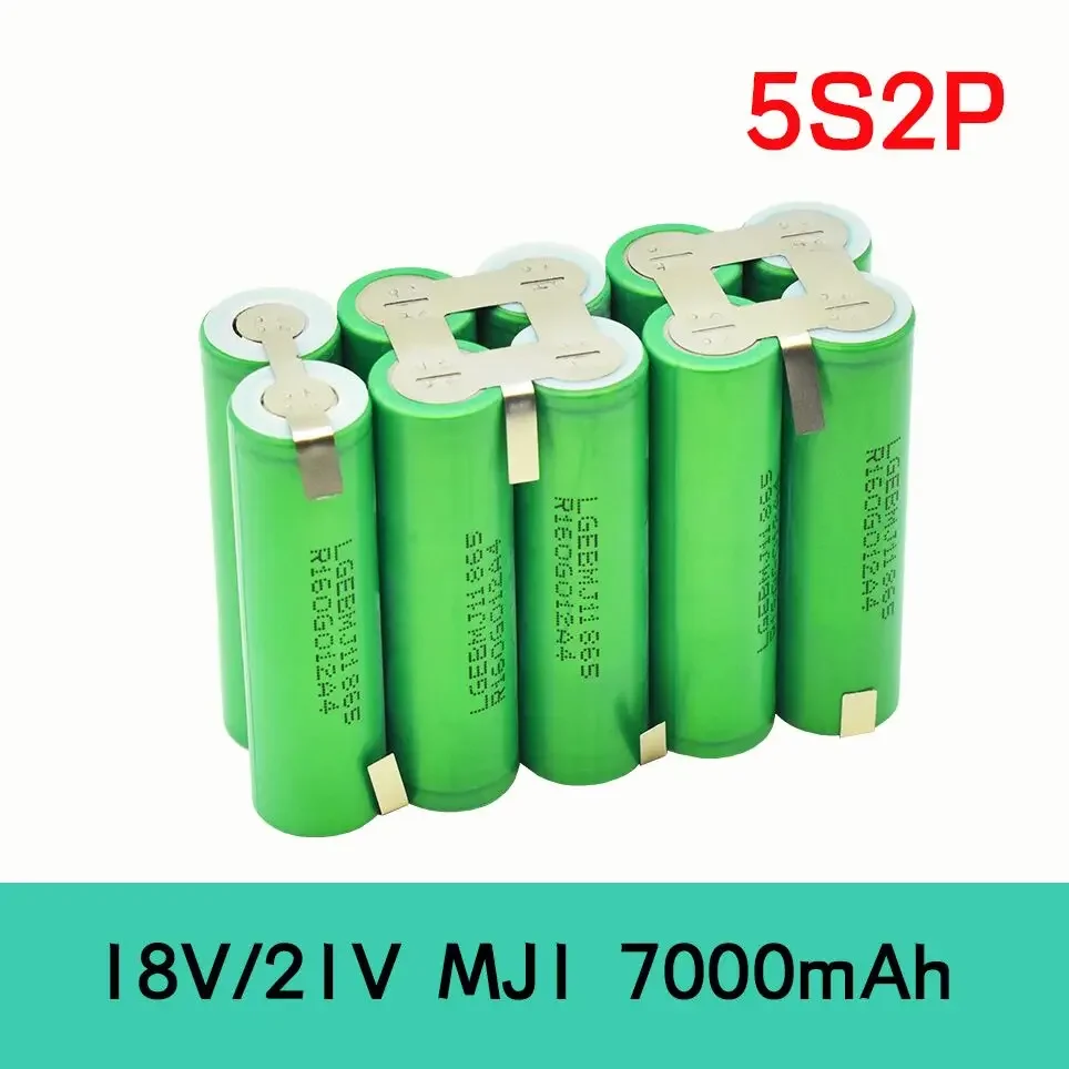 2s1p 1s3p 3s2p 4s2p 5s2p 8.4V 3.7V 10.8V 16.8V 18V MJ1 Batterij 18650 3500 Mah Voor Schroevendraaier