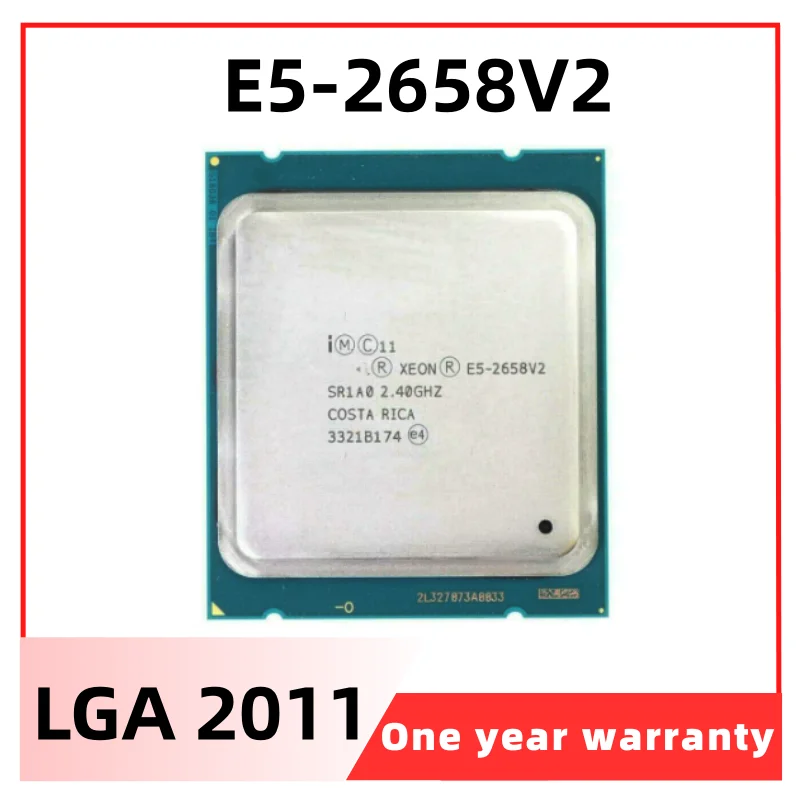 

E5-2658V2 10 cores and 20 threads 2.4G 95W 2011 E5 2658 V2