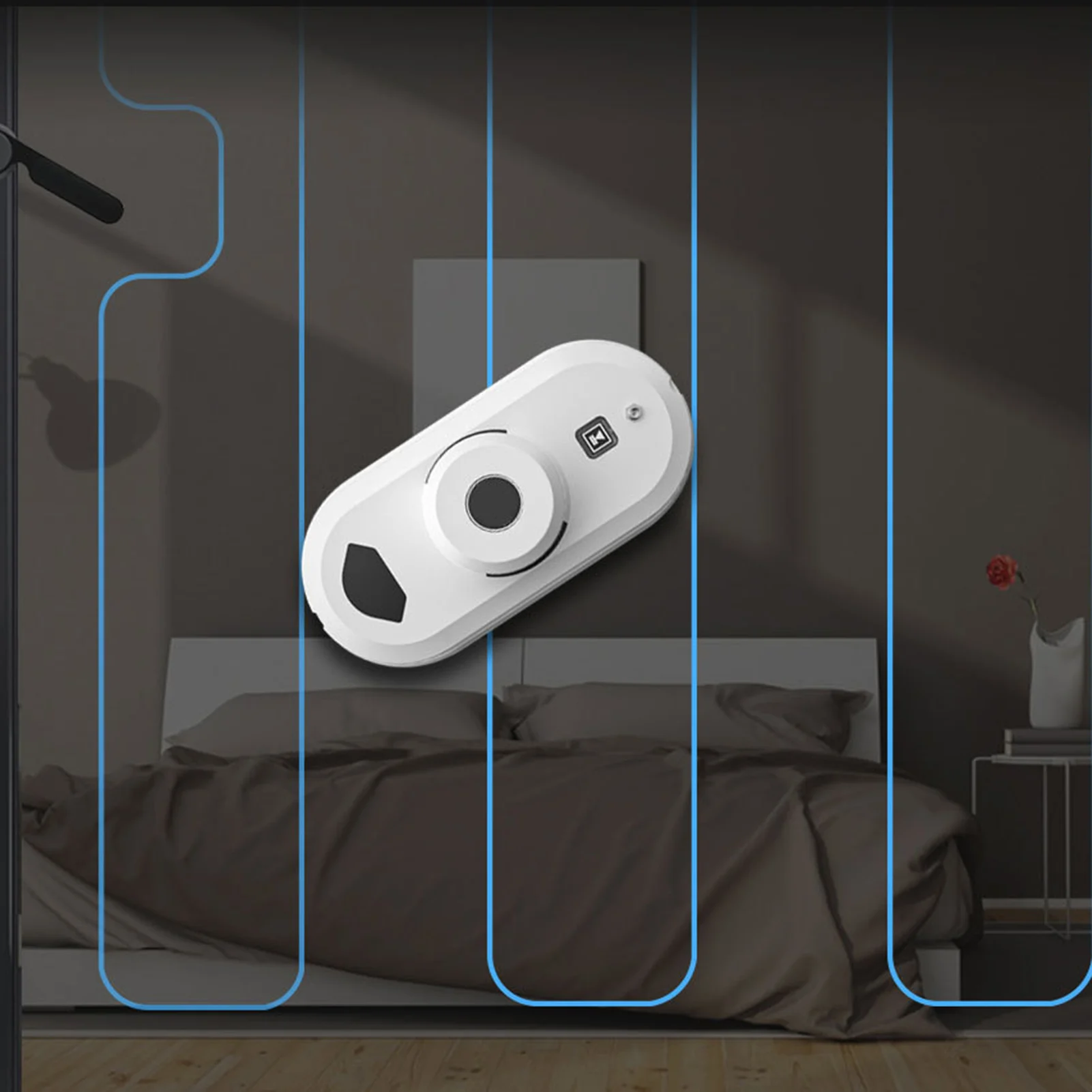 Машина для очистки автомобильных окон с дистанционным управлением устройство