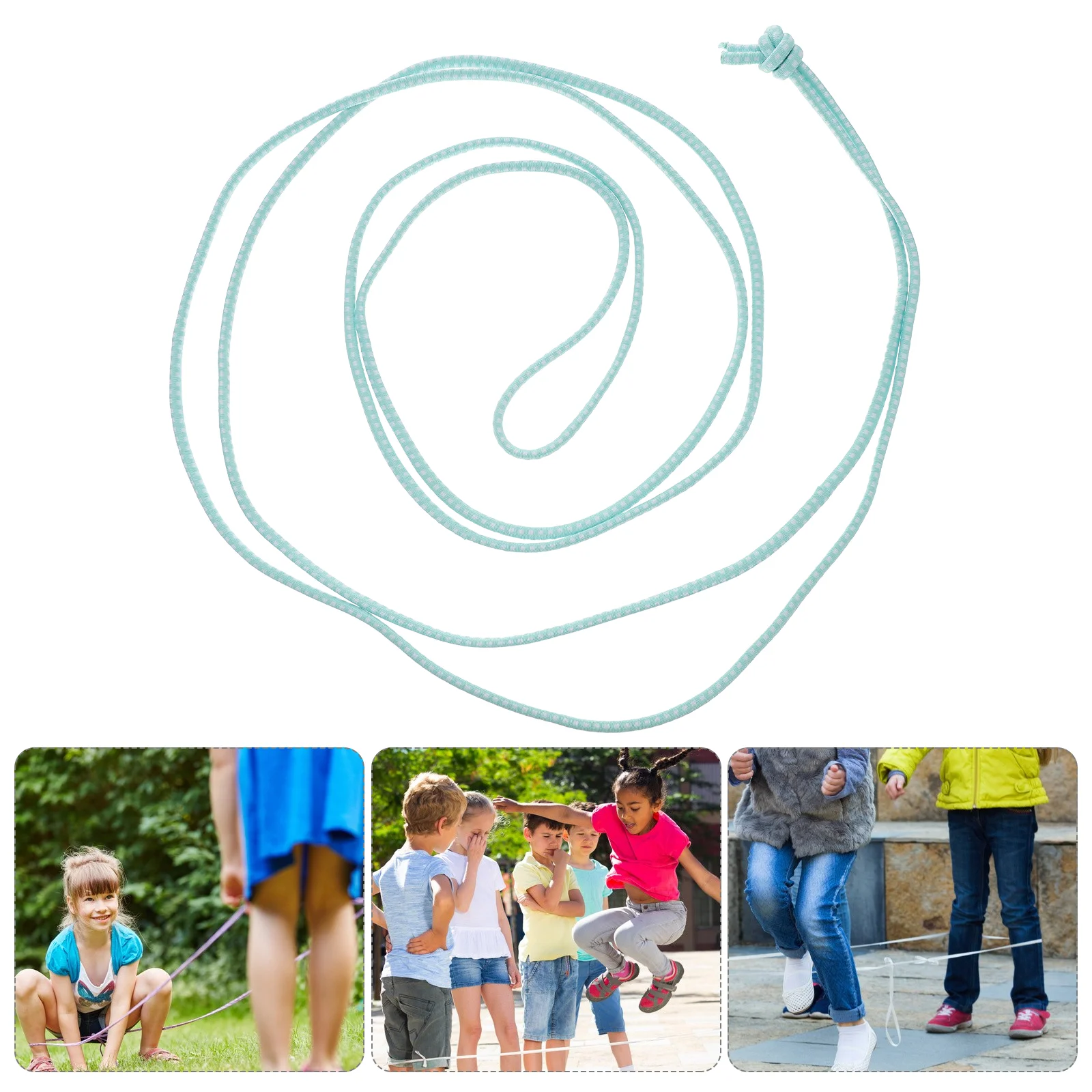 

Rope Kids Jump Skipping Fitness Adjustable Ropes Jumping Beginners Outdoor Favor Party Equipment Cotton Workout Studentkid Child