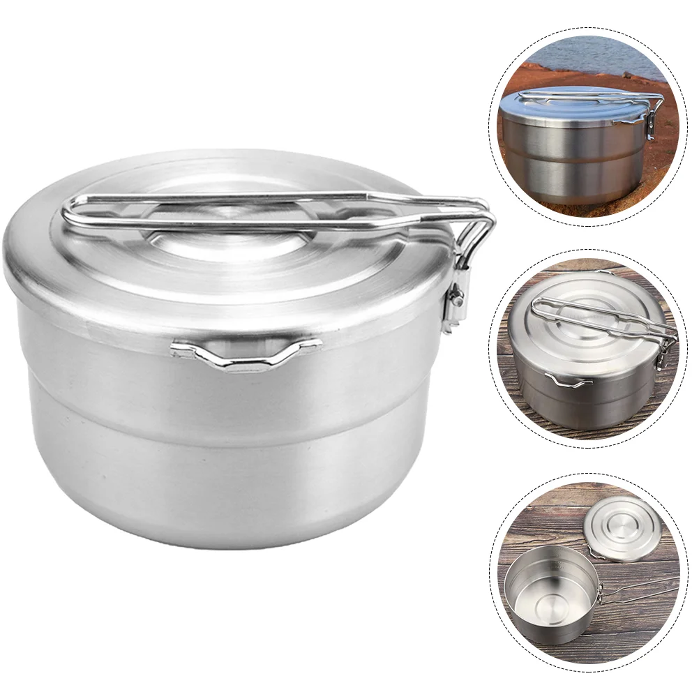 

Box Bento Picnic Campingsupplies Adult Container Items Utensils Supply Outdoor Cookout Folding