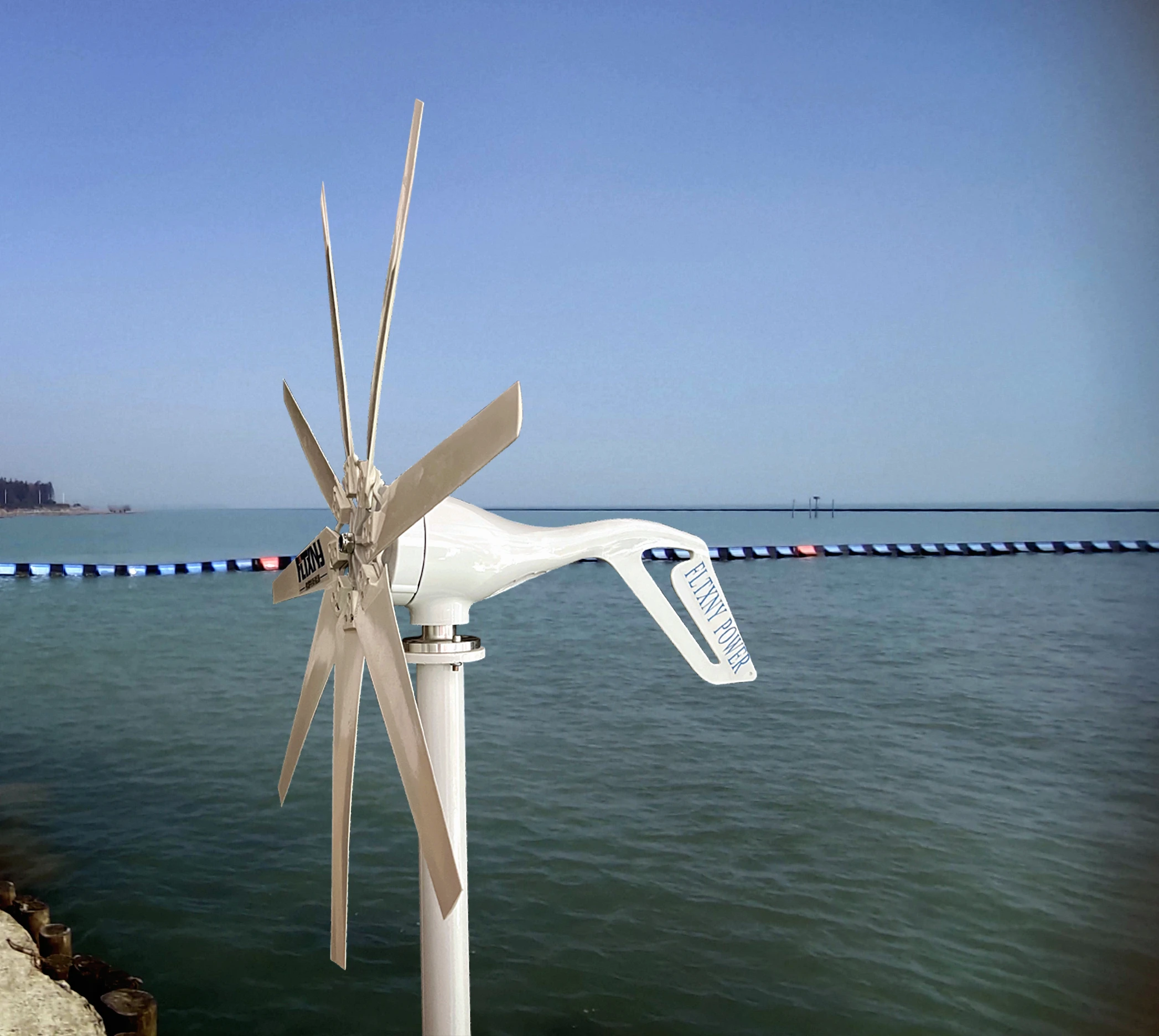 Горизонтальный ветряной генератор 5000 Вт ветряная мельница 3000 8000 10 кВт MPPT