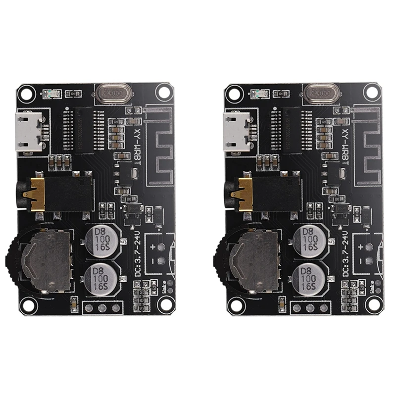 

2X Bluetooth Audio Receiver Board Bluetooth 5.0 Mp3 Lossless Decoder Board Wireless Stereo Music Module