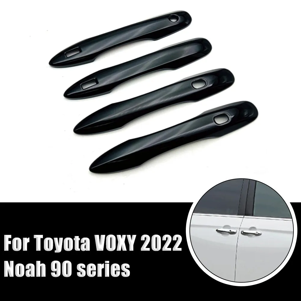 

4pcs Car Side Door Handle Cover Trim For Toyota Noah 2022 For Voxy 90 Series Modified Exterior Door Handles Cover Trim