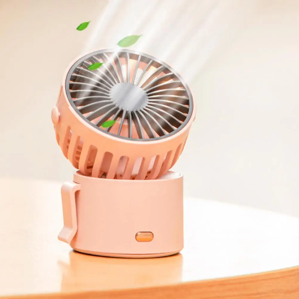

High Quality Desk Fan Hands-free Eco-friendly Neck Fan 45 Degree Rotation Mini Fan