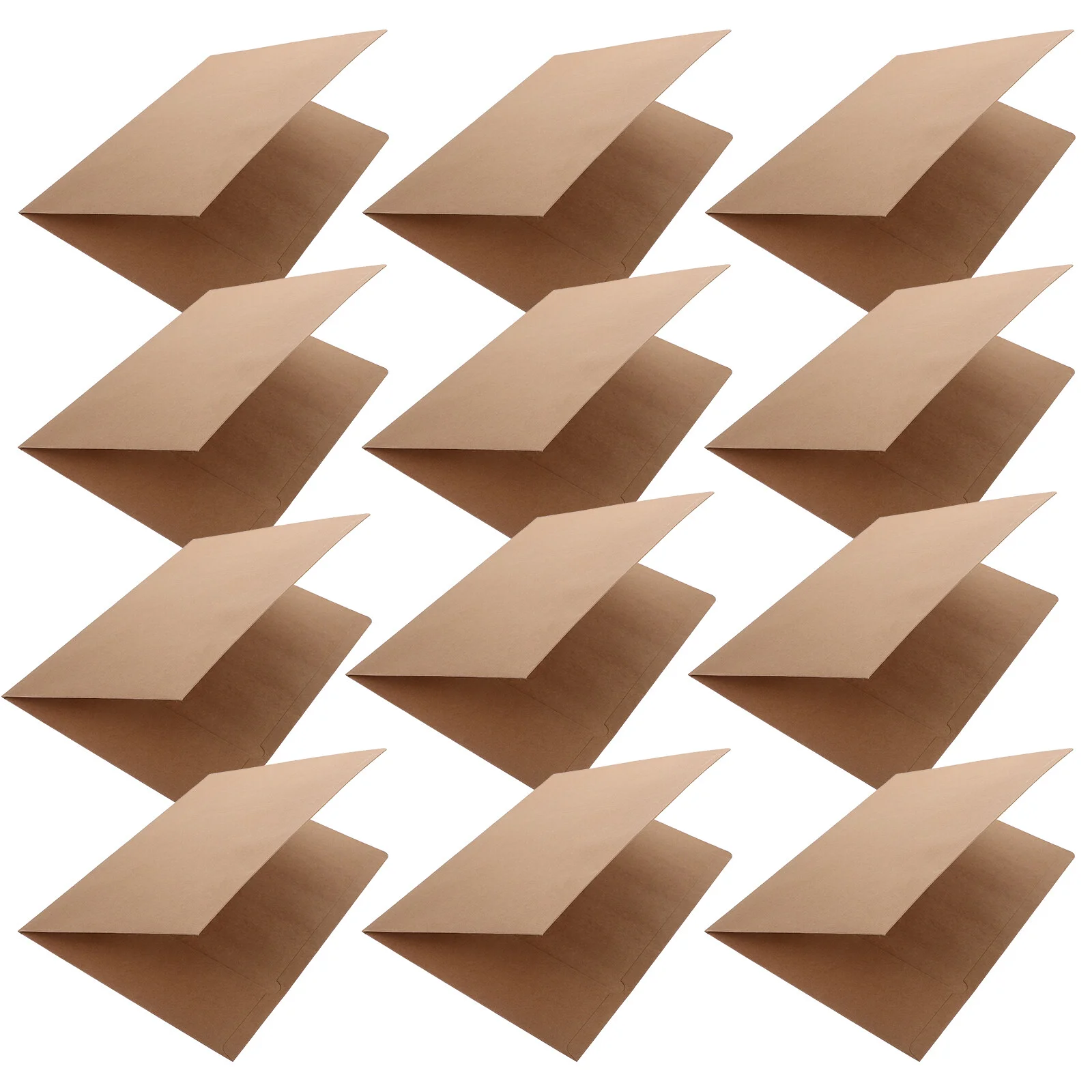

15 Pcs Book Binding Paper Folder Cardboard Document Folders Papers Kraft File Office Heavy Duty