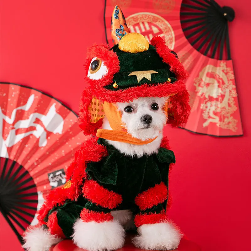 

Танцевальная одежда для домашних животных с четырьмя ногами, пальто для собак, бархатная теплая одежда для собак, костюм Французского бульд...