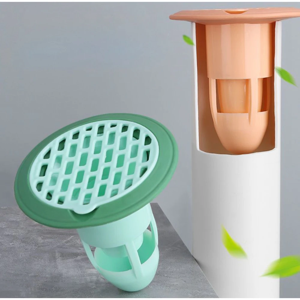 

Floor Drain Deodorizer Sewer Deodorant Cap Mouth Stopper Insect Resistant Anti Odor Artifact Toilet Toilet Sealing Plug Core