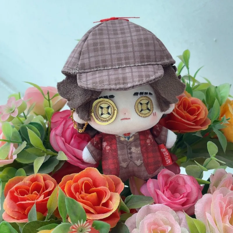 Фото Мягкая хлопковая кукла-фигурка 10 см по аниме-игре Identity V: Детектив-романист Кавай, косплей, тело НуНу, Орфеус, мультяшная мини-игрушка, подарки №1