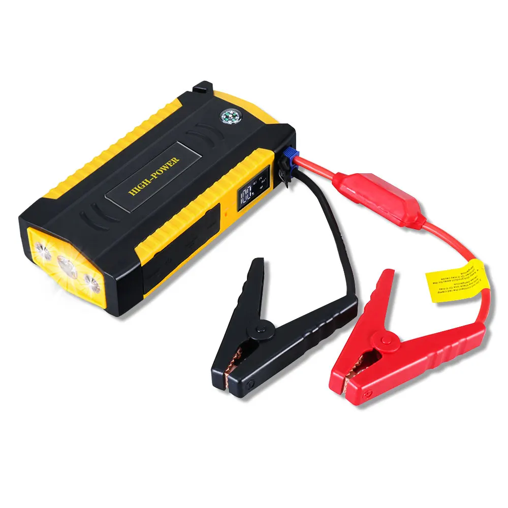 

Portable 16000mAh Car Jump Starter Power Bank Auto Battery Booster Charger 12V Starting Device Petrol Diesel Car Starter Buster