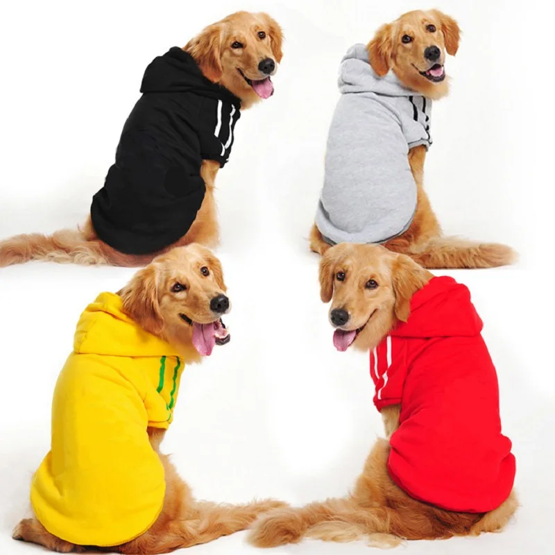 

Winter Warm Large Dog Puppy Clothes Hoodie Coat Sweater Pet Clothes for Dogs Golden Retriever Labrador Alaskan French Bulldog