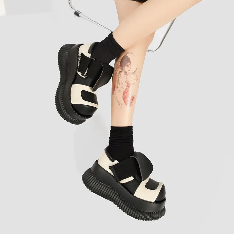 Допамин японский кожаный женский Миллениум девушка Y2g Маффин большой головы