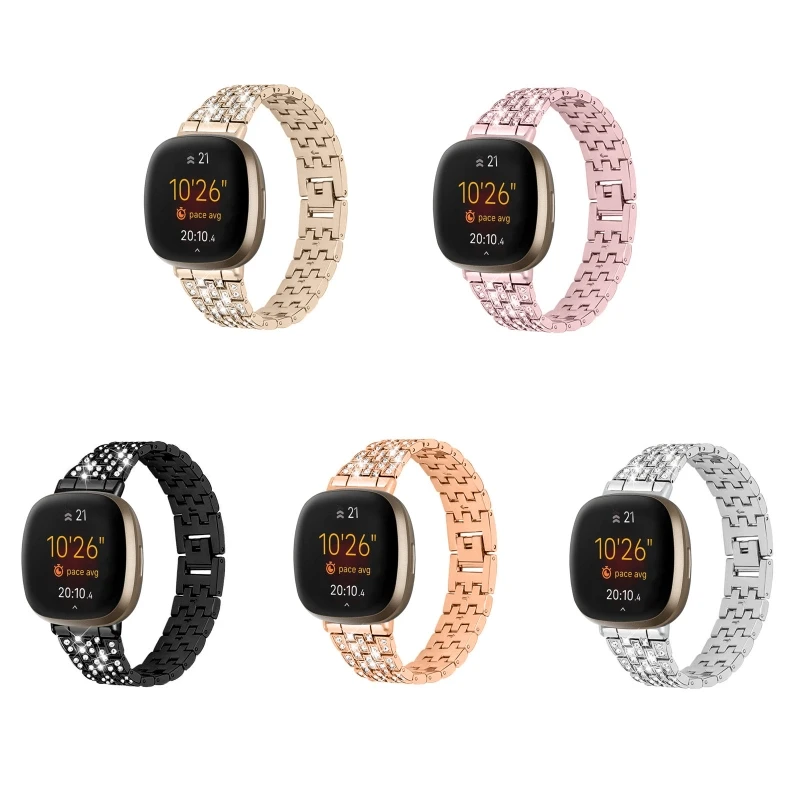 

Браслет из нержавеющей стали для наручных часов Sense Versa 3