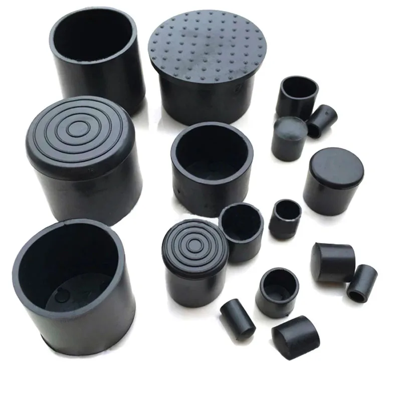 Caps Pvc Rubber Mute Wear-resistant Anti-skid Outer Dia6-80mm