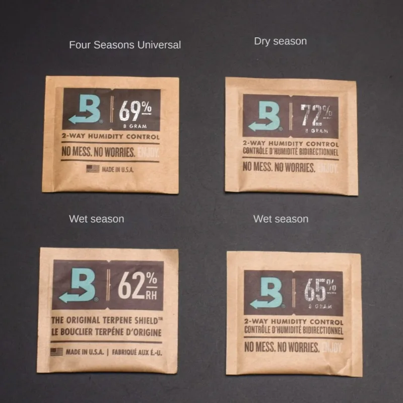 Оригинальные импортные сумки для хьюмидора сигар Boveda 72 62 65 69% табак 8 г упаковка