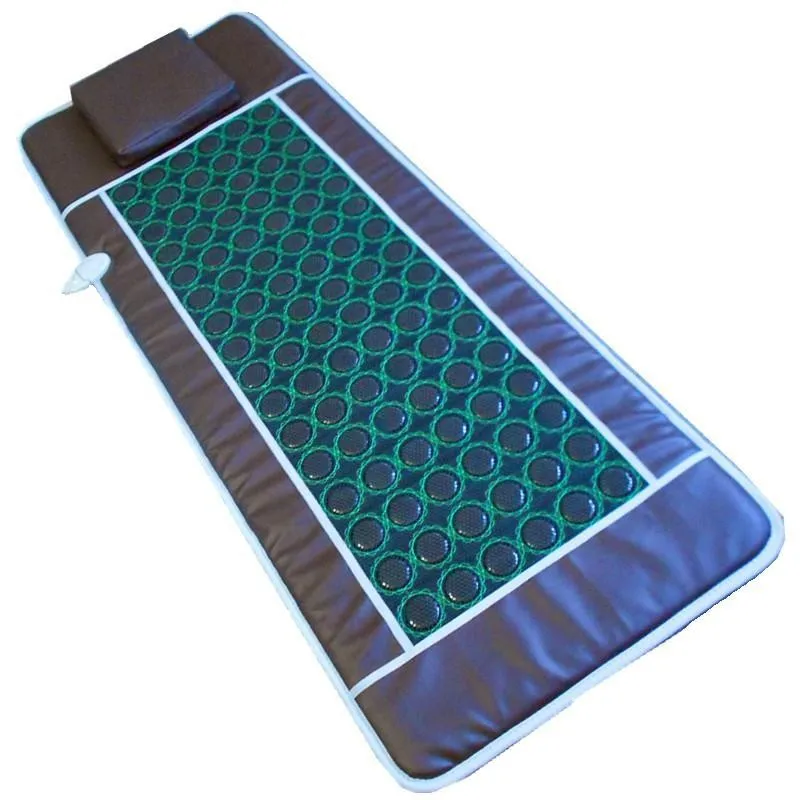 

far infrared heating pad with jade and tourmaline stone with massage