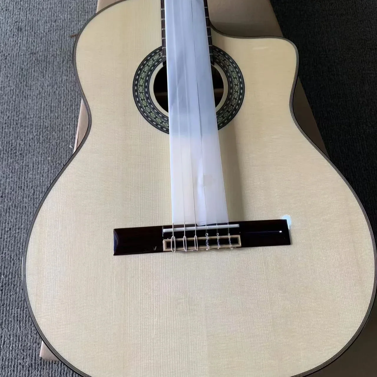 Высококачественная 39-дюймовая гитара Geake K-500C для фламенко OEM