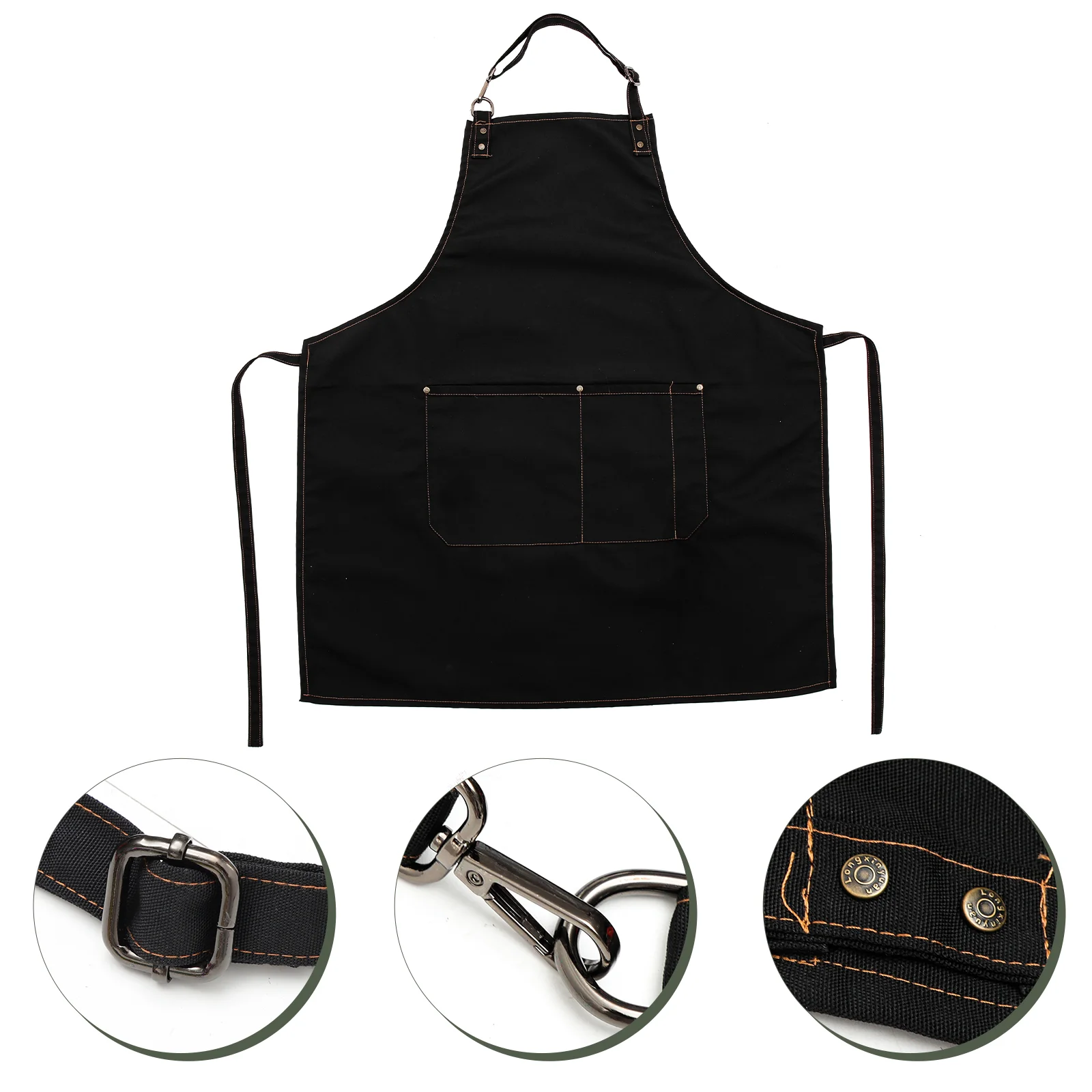 

Aprons Apron Salon Barbecue Bib Restaurant Work Baking Funky Mens Womens Homepainting Hair Bar Waitress Chef Grilling Pockets