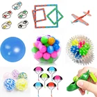 Нетоксичная цветная сенсорная игрушка, офисный мяч для снятия стресса, игрушка для снятия стресса, детская игрушка-антистресс, подарок для облегчения стресса