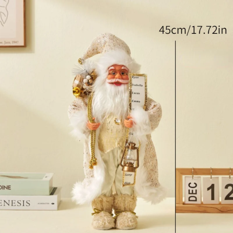 Большая кукла Санта-Клауса 45 см