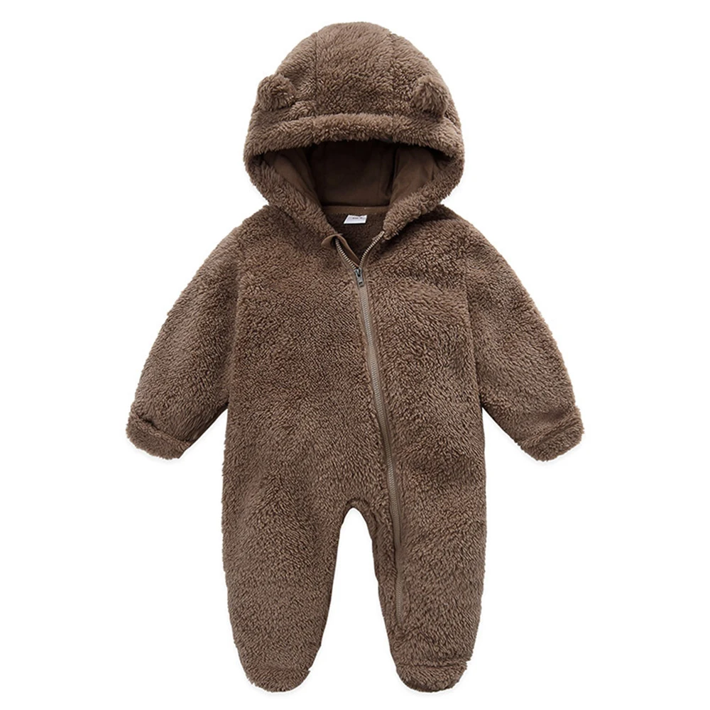 

Toddler Girls Boys Romper Outfits 2022 Winter Fall Baby Thickening Velvet Jumpsuit Baby Romper Romper Soft Warm Baby Clothes
