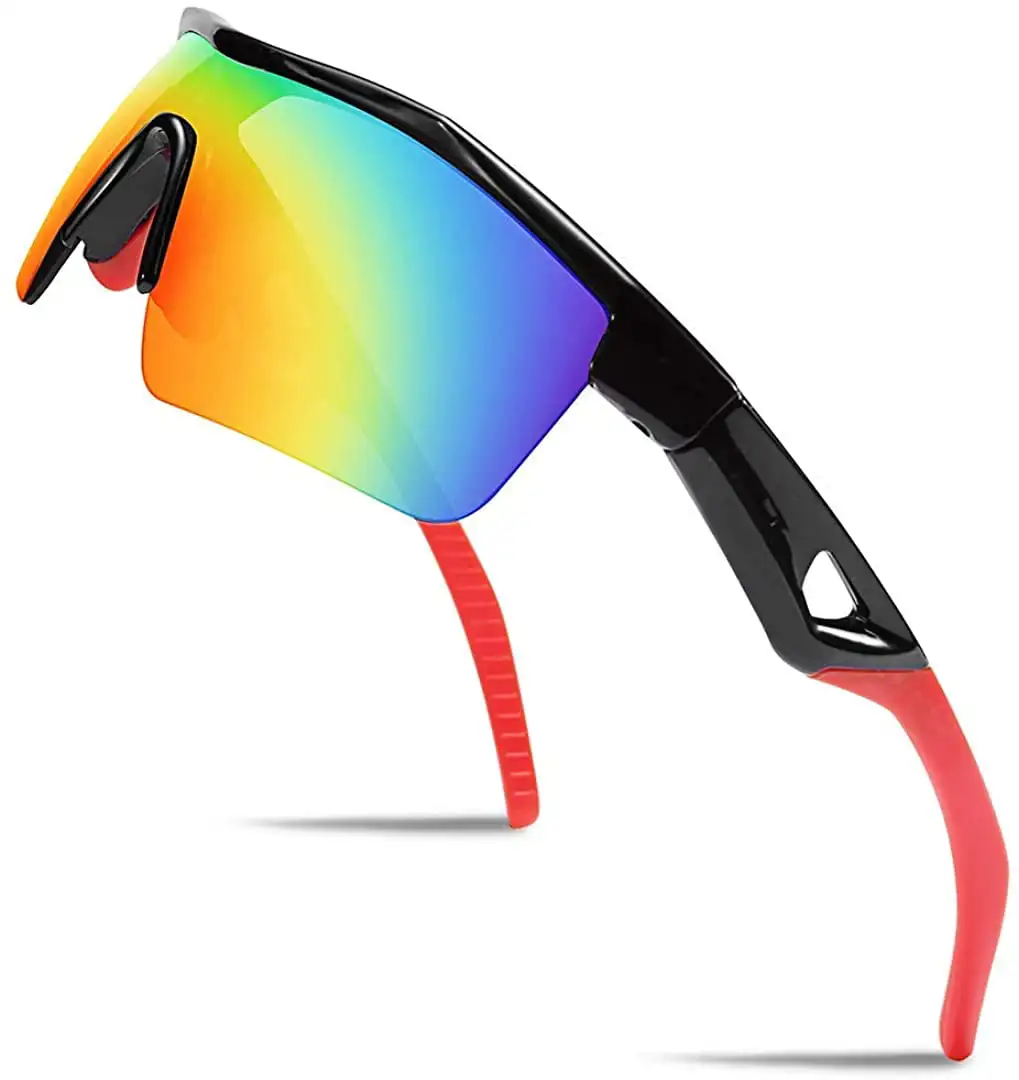 

Kids Teens Sports Polarized Sunglasses TR90 Frame Boys Girls Cycling B2454
