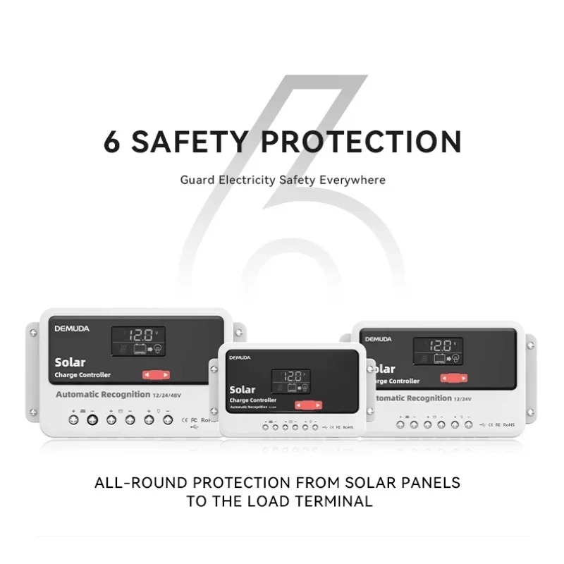 YINGFA 50A 60A PWM 12V 24V 48V Контроллер заряда солнечной панели Регулятор батареи с двумя