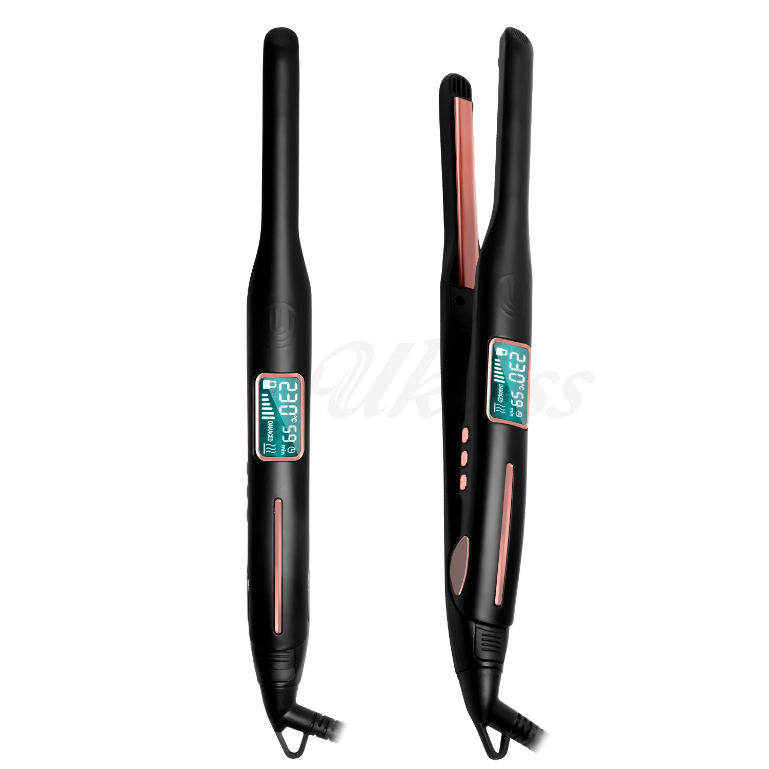 2 в 1 мини-утюжок для выпрямления волос