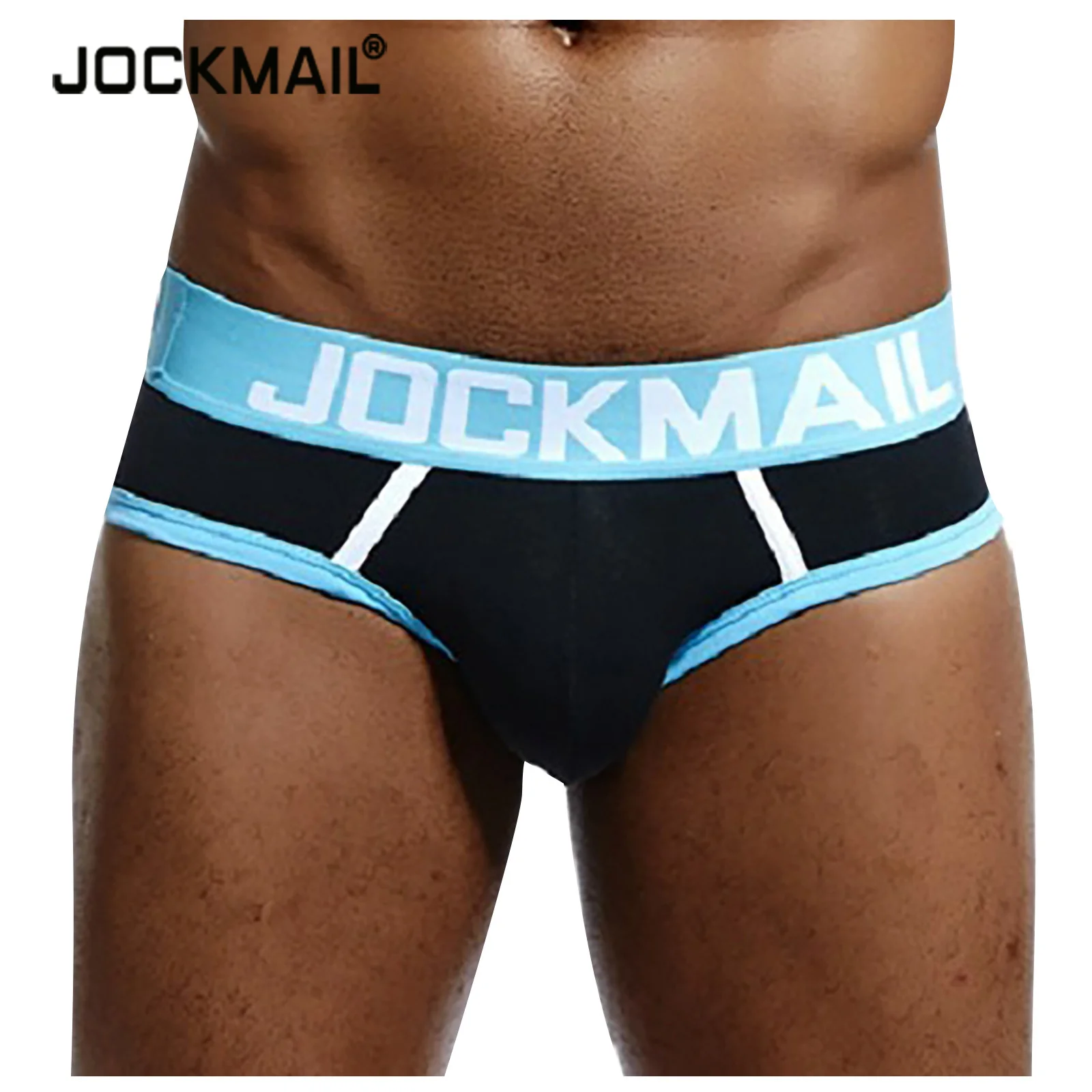 

Трусы-брифы Jockmail мужские с отделением для пениса, пикантное нижнее белье, модал, трусы слипы, трусы для геев