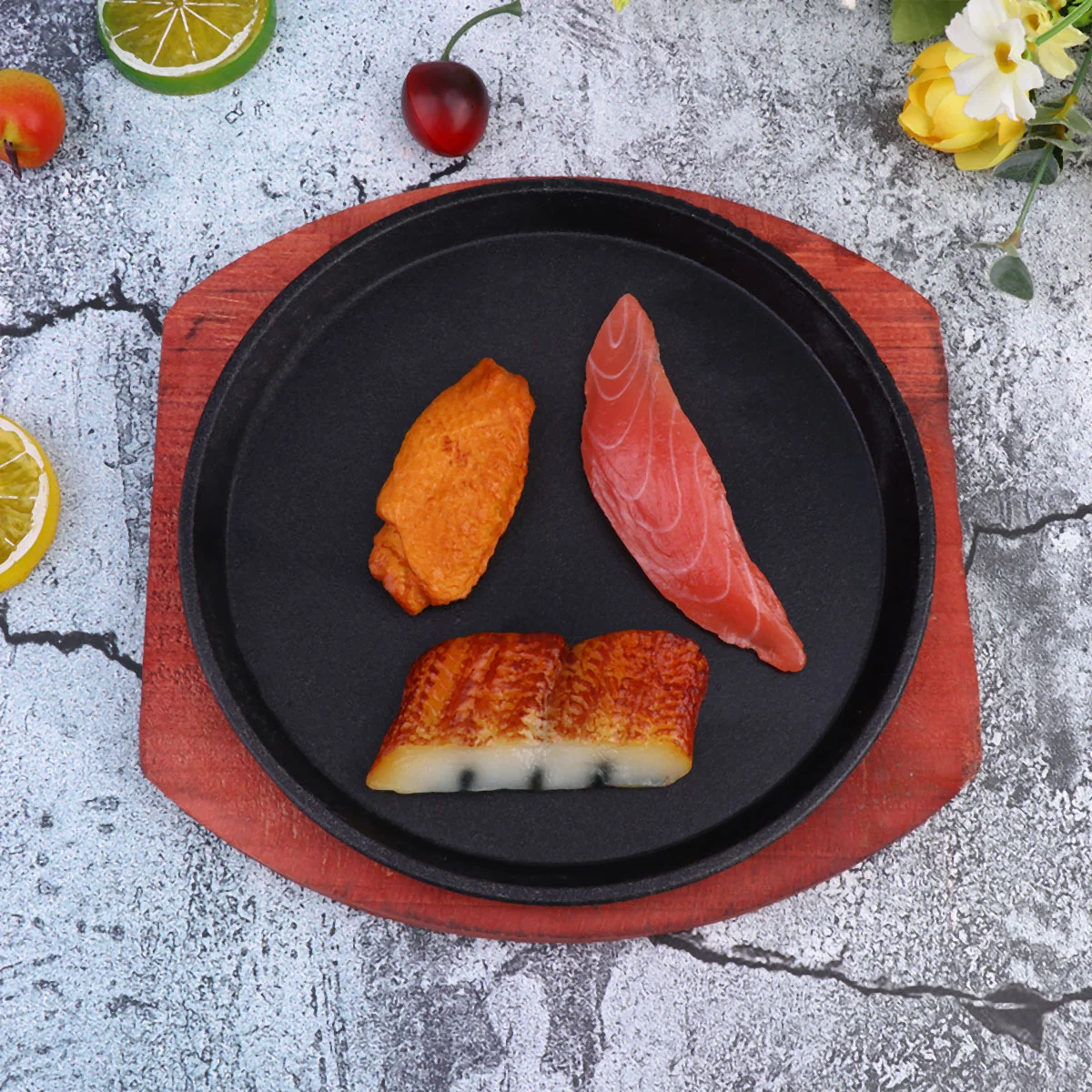 Жаростойкая посуда Teppanyaki электрические Жаростойкие деревянные бамбуковые