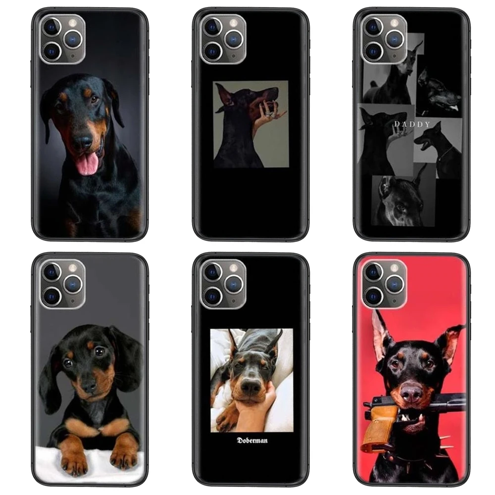 Дизайн с изображением животных таксы Doberman для Xiaomi Redmi K40 K30 K30S K20 Gaming 9 9C 8 8A 7 7A 6 6A 5 4X 4A Nfc Plus Pro