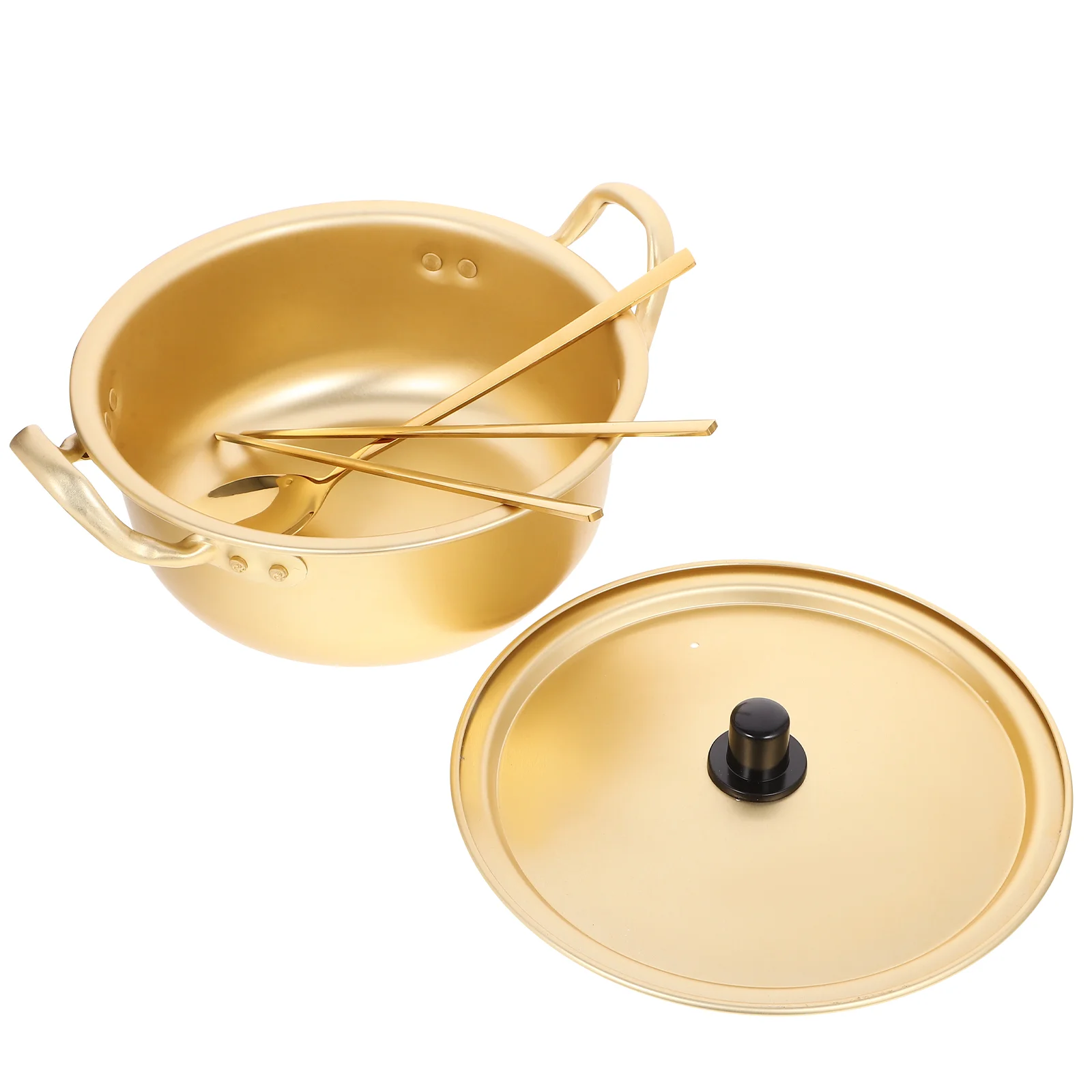 Горшок для приготовления лапши быстрого с палочками еды Практичная ложка супа