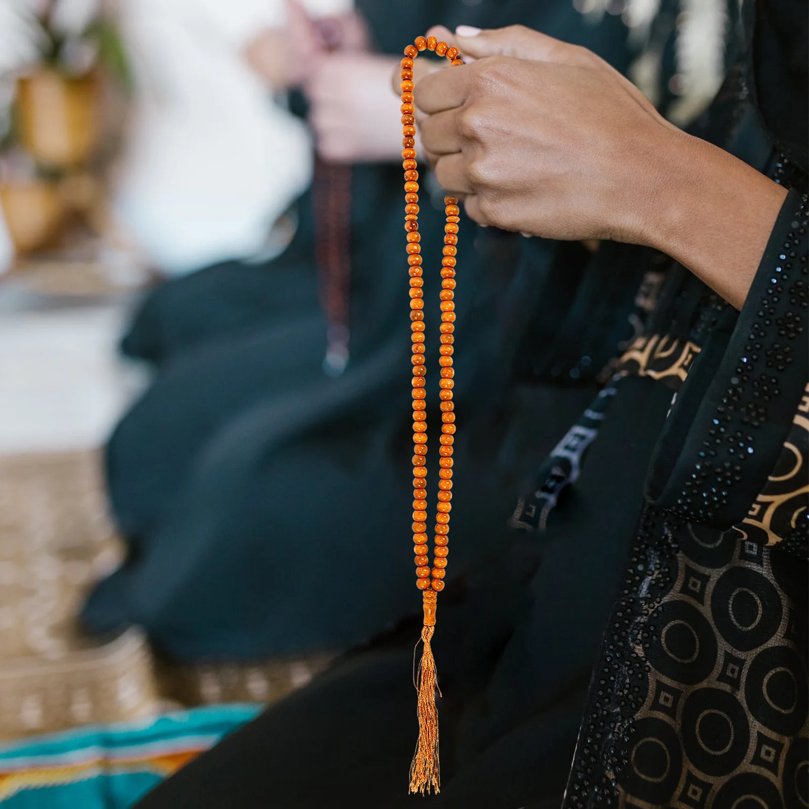 Церемония Мисбаха бусины декоративное молитвенное ожерелье мусульманские четки