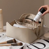 Makeup Cosmetic Travel Leather Bag 3