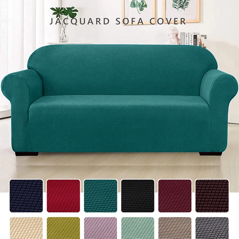 Жаккардовая ткань стрейч диван крышка для Гостиная эластичный Чехол секционного