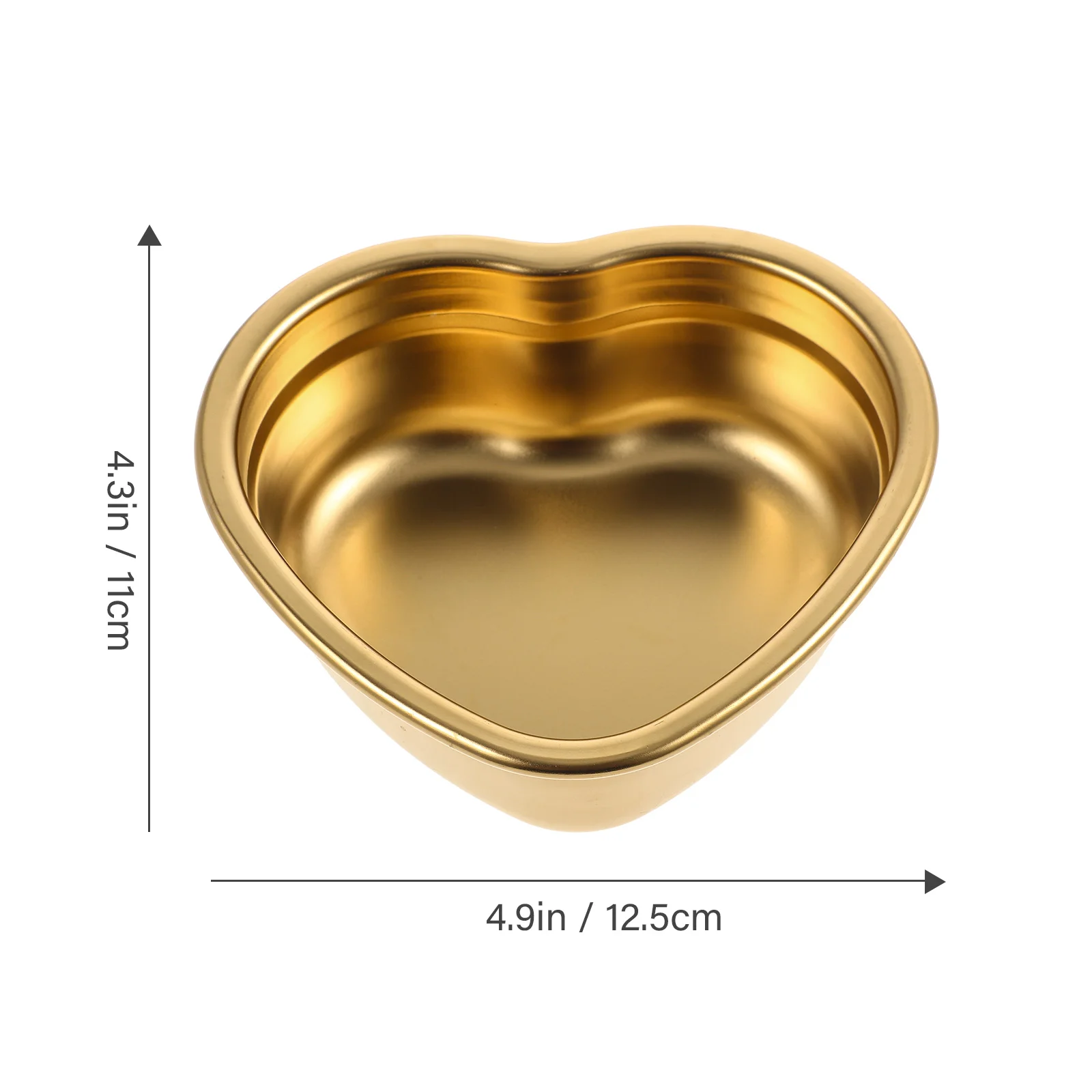 

Heart Dish Bowl Bowls Plate Shapedsteel Stainless Serving Sauce Shape Metal Seasoning Dipping Soy Kitchen Tray Dinner Dishes