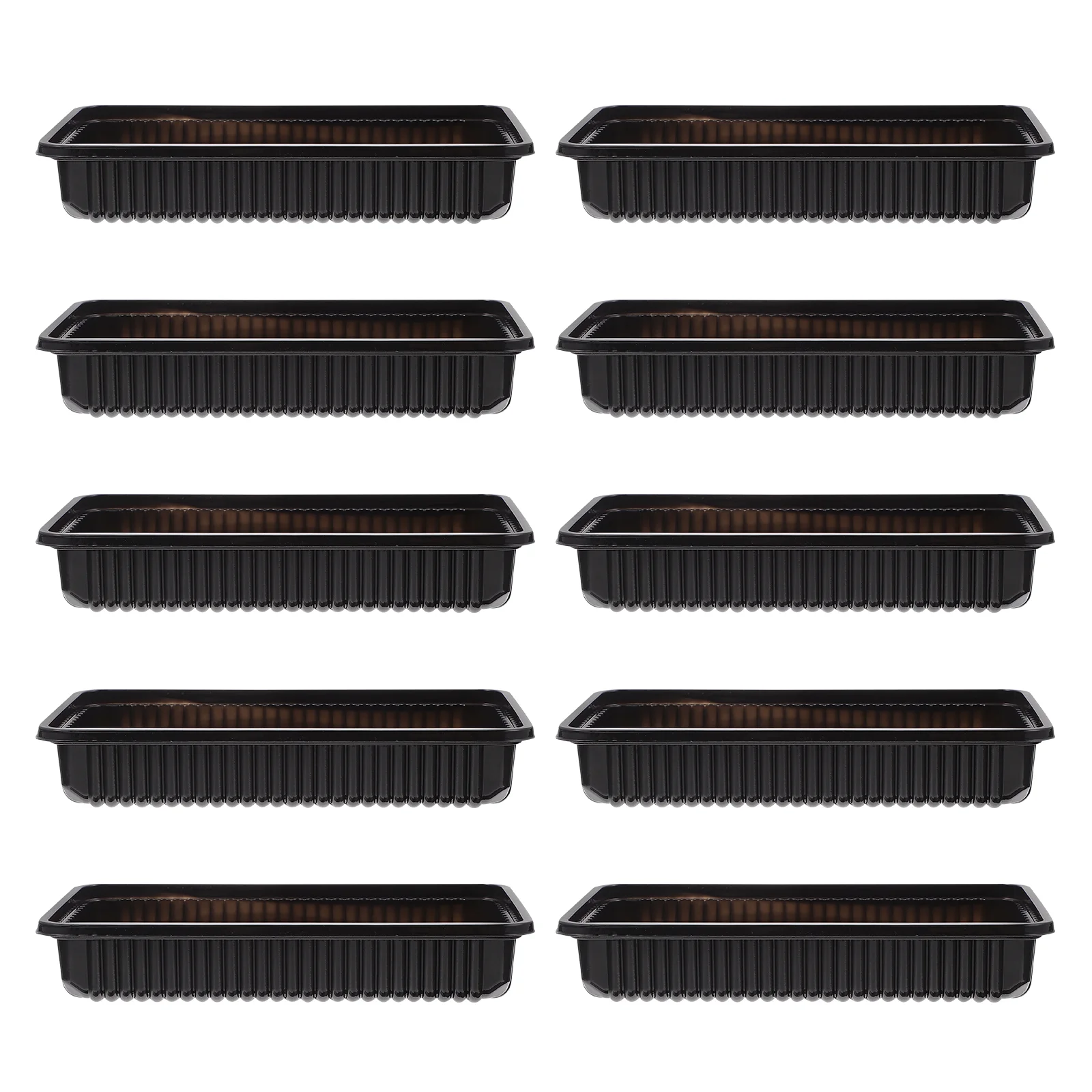 

10 шт., пластиковые лотки для выращивания растений в теплицах