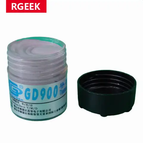 RGEEK 30 г Серый нано GD900 содержит серебряную теплопроводную пасту, силиконовая теплоотводящая паста 4,8 Вт/м-K для ЦП