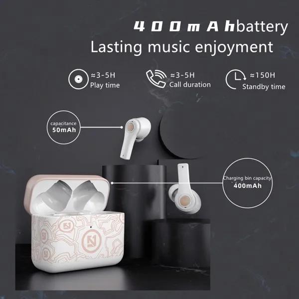 Розовая Золотая Bluetooth-гарнитура беспроводная гарнитура Спортивная Музыкальная |