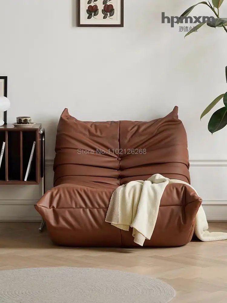 

Caterpillar Single Sofa Lazy Couch Tatami Living Room Bedroom Lovely Leisure Single Chair Reading Chair Balcony Rocking Chair