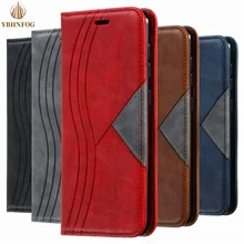 Luxury Leather Flip Case For Samsung Galaxy S7 Edge S8 S9 Plus S10+ S20 FE S21 Ultra Note 8 9 M31 Wallet Stand Cover Phone Coque