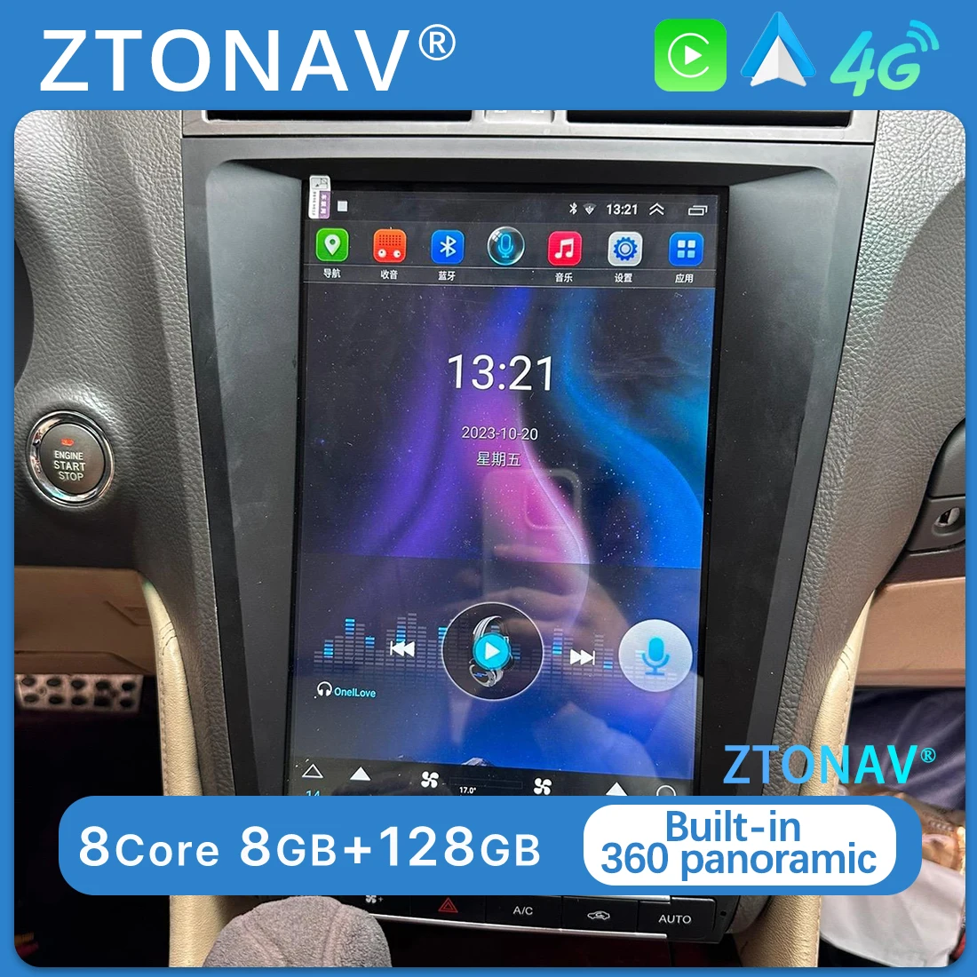 Автомобильная стереосистема Android для Lexus GS350 GS300 GS430 GS450h GS460 2005-2010 Tesla Экран Радио GPS