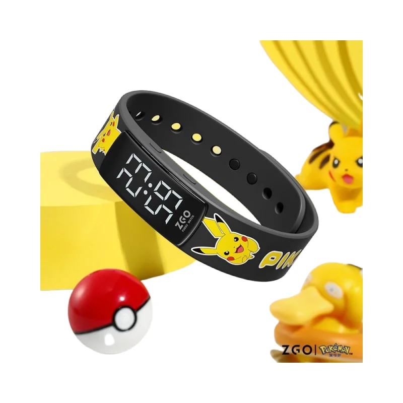 Купи Zhenggang ZGOx Pokemon Watches Men and Women High Value Student Children Sports Bracelet Waterproof Electronic Fashion Watch за 2,276 рублей в магазине AliExpress