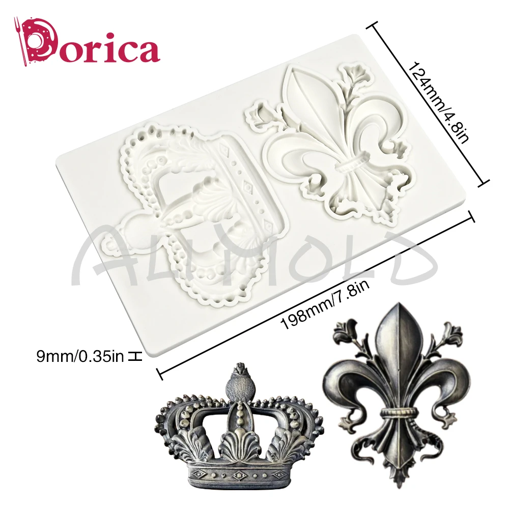 

Силиконовая форма для торта Dorica, дизайн короны