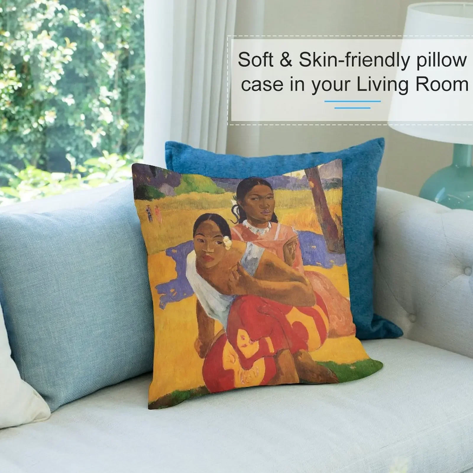 Nafea Faa Ipoipo' - Paul Gauguin Декоративная подушка Рождественские наволочки Чехлы для