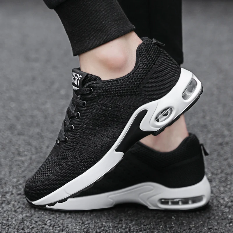 Hot Men Running Sneakers Lightweight Sport Shoes Women Cheap Athletic Shoes Air Cushion Jogging Trainers Breathable basket femme
