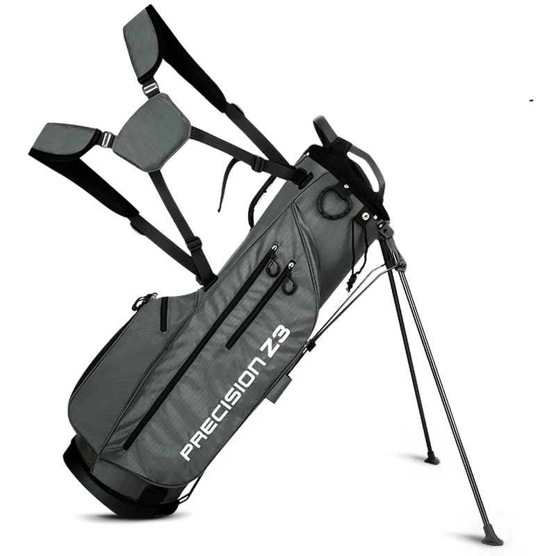 Men Women Portable Golf Stand Bag with Braces Bracket Stand Support Lightweight Golf Bagpack Adult Golf Club Bag