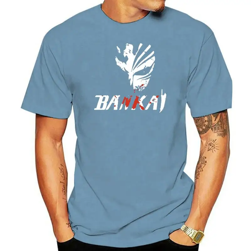 

Men T Shirt Print Cotton Short Sleeve T Shirt Bleach Bankai T Shirt