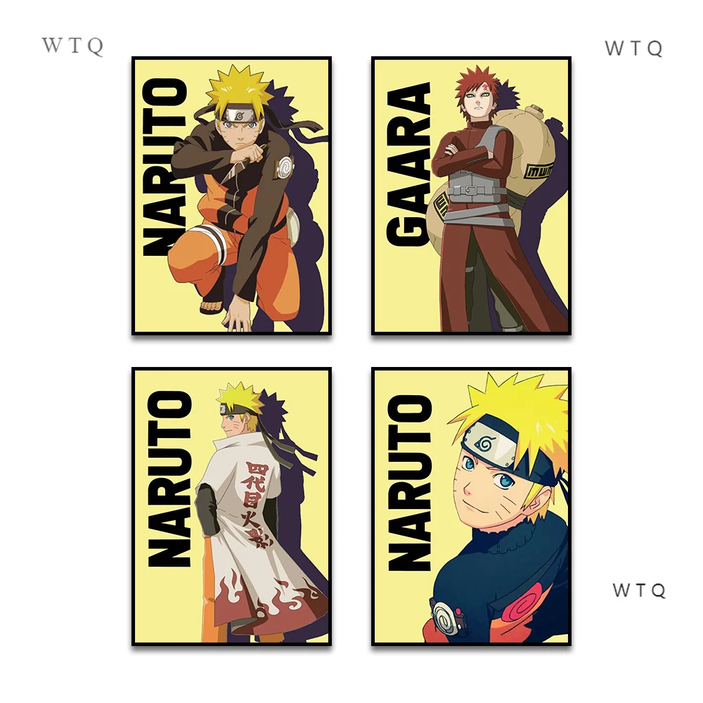 

Wall Art picture Naruto Anime Kakashi Uzumaki Sasuke Poster Canvas Painting For Living Room Kids Room Frameles Home Decoration