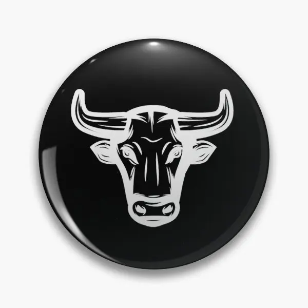 Мягкая булавка голова быка милая забавная Женская креативная заколка на